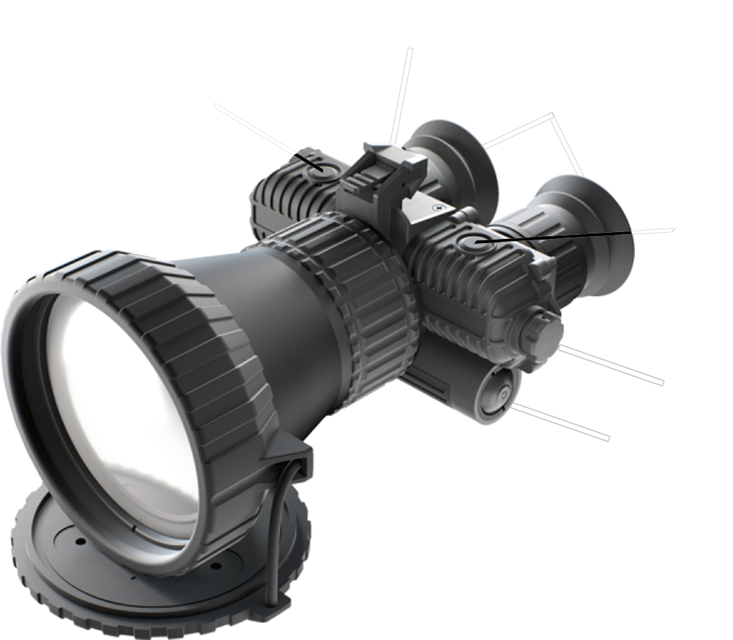 Элементы управления Fortuna General Binocular