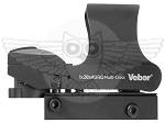 Открытый коллиматорный прицел Veber Black Fox 1x28x40 RD Multi-Cross - пример недорого коллиматора на СКС