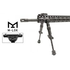 Сошки Leapers M-LOK RECON FLEX для установки на оружие в посадочные места M-LOK TL-BPDM01 (регулируемые) высота от 14 до 20 см
