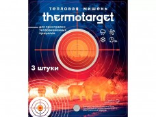 Мишень самоклеящаяся тепловая ThermoTarget D5см 3шт в интернет-магазине Optics Trade Мишень самоклеящаяся тепловая ThermoTarget D5см 3шт