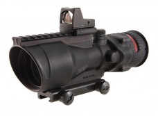 Призматический прицел Trijicon ACOG 6x48 .308 Red Chevron и RMR Type 2 6.5 MOA Red Dot