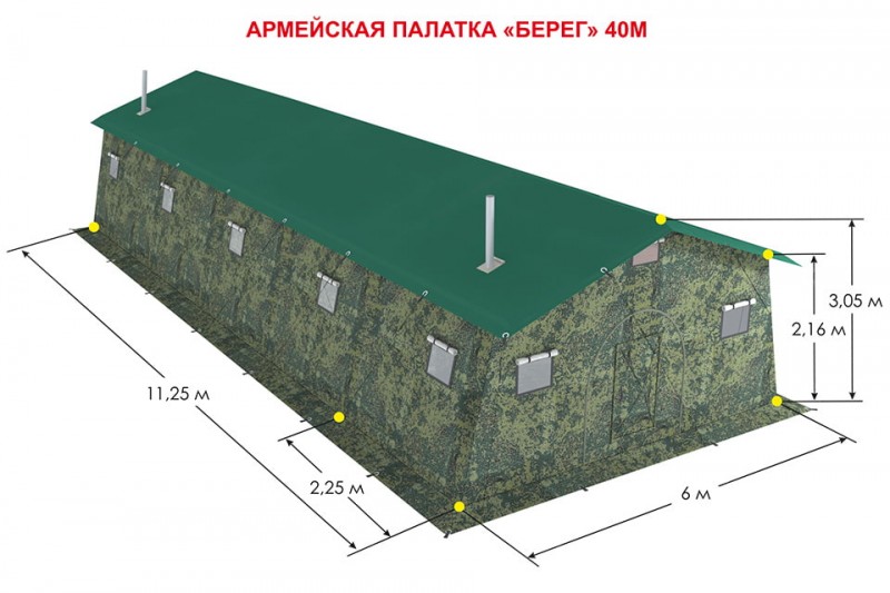 Палатка Берег 40М2