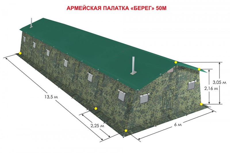 Палатка Берег 50М1