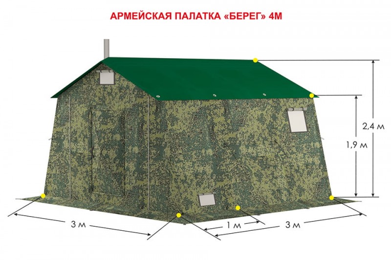 Палатка Берег 4М1