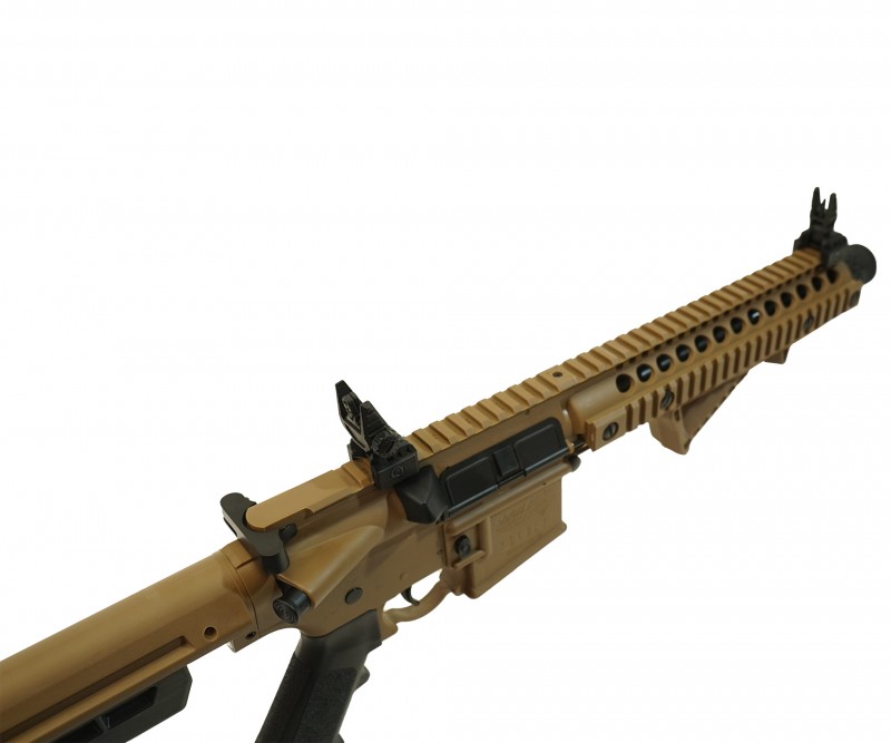 Пневматическая винтовка Crosman DPMS SBR Full Auto (M16, 3 Дж, коллиматор)