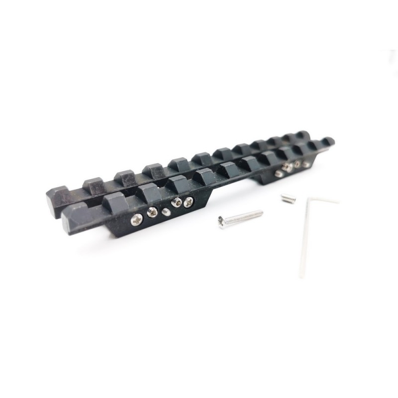 Переходной кронштейн ЭТМИ-041 для Remington, Khan Arms, Mossberg с вентилируемой на Weaver