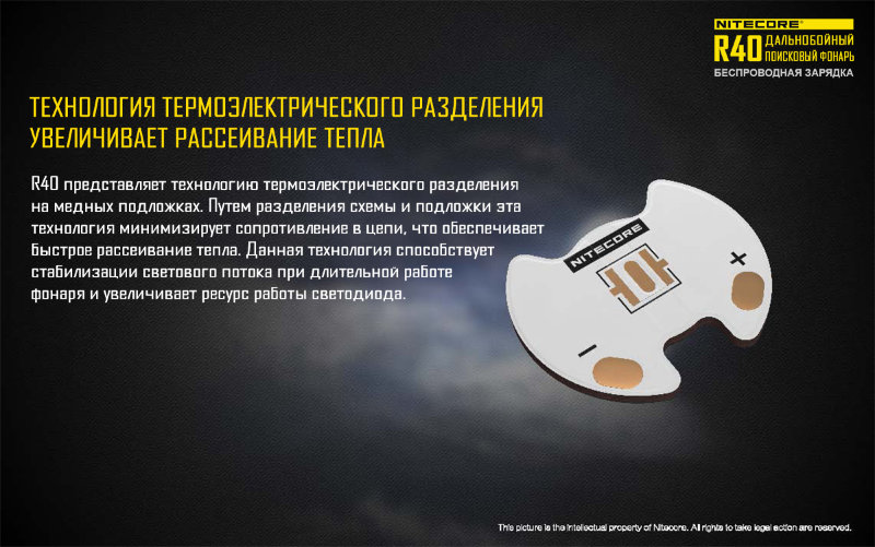 Фонарь Nitecore R40