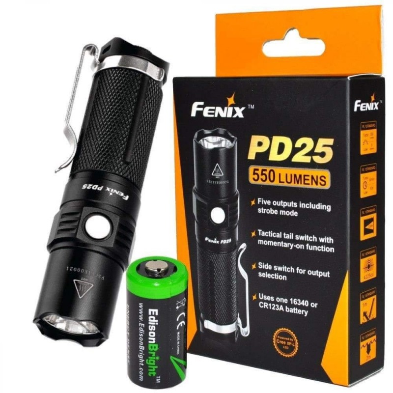 Фонарь FENIX PD25 c аккумулятором PD25Pr