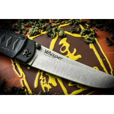 Складной нож Whisper M390 StoneWash