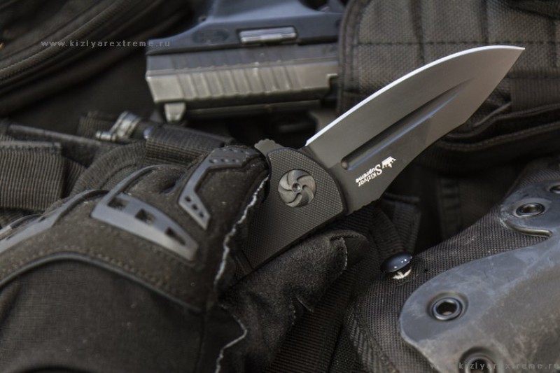 Складной нож Bloke Z D2 Black Titanium