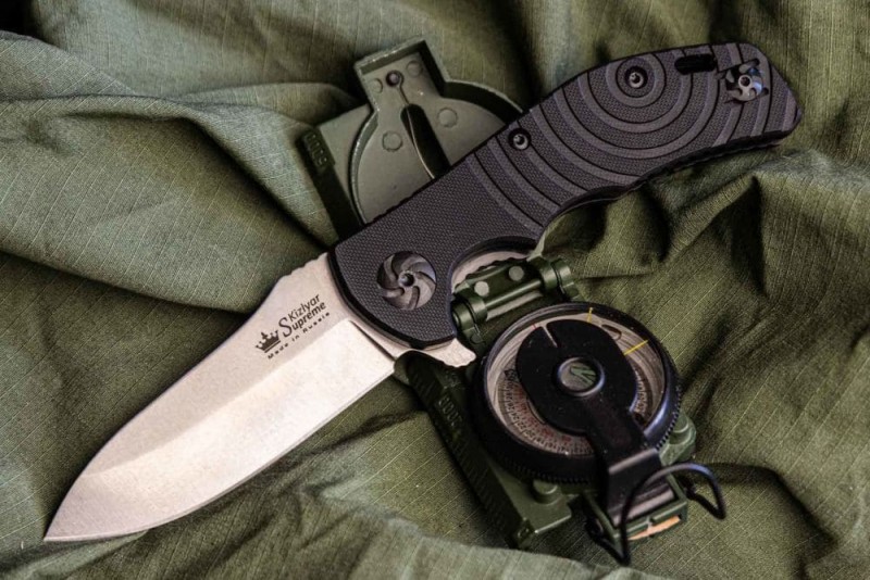 Складной нож Bloke X D2 Stone Wash