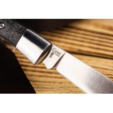 Складной нож Gent CPM S35VN Carbon StoneWash