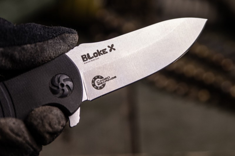 Складной нож Bloke X N690 StoneWash