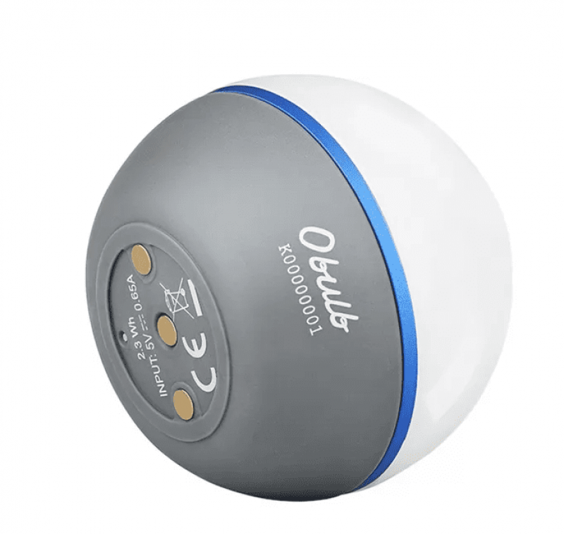 Фонарь кемпинговый Olight Obulb (серый)