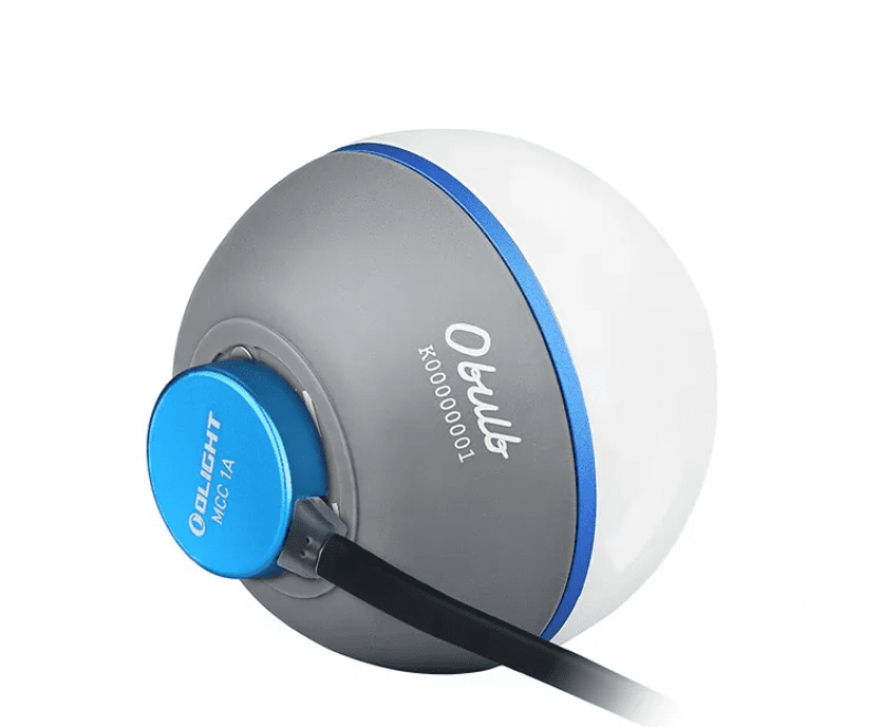 Фонарь кемпинговый Olight Obulb (серый)