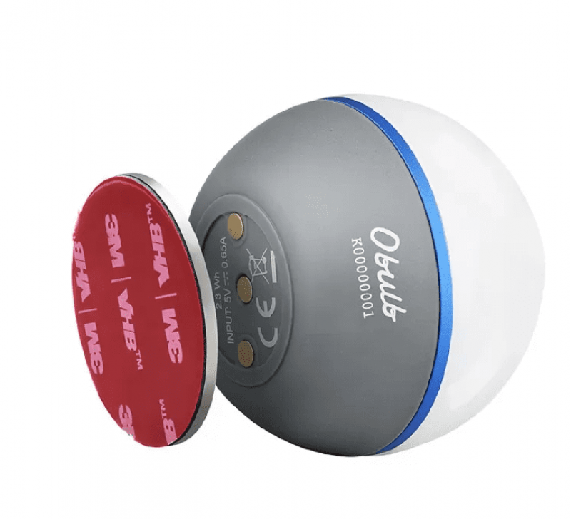 Фонарь кемпинговый Olight Obulb (серый)