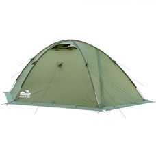 Палатка Tramp Rock 4 (V2) зеленая