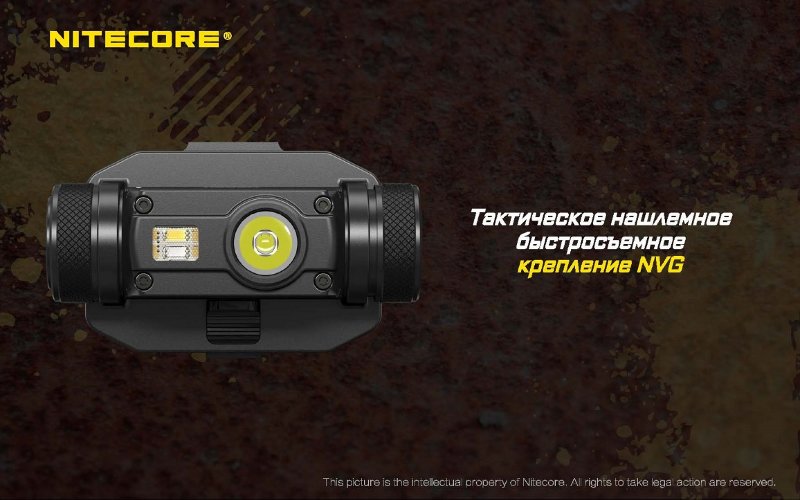 Кронштейн для Nitecore HC60/65