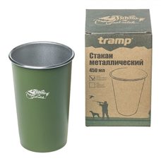 Tramp стакан металлический TRC-099 450 мл (оливковый)