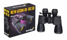 Бинокль Levenhuk New Atom 10-30x50