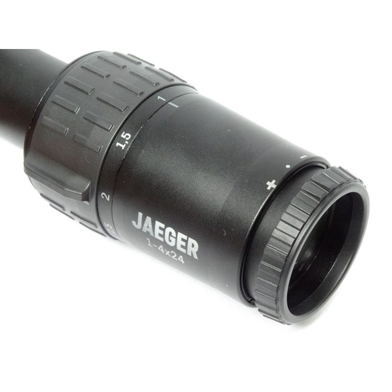 Оптический прицел Yukon Jaeger 1-4x24 с сетками CT01i или HB01i