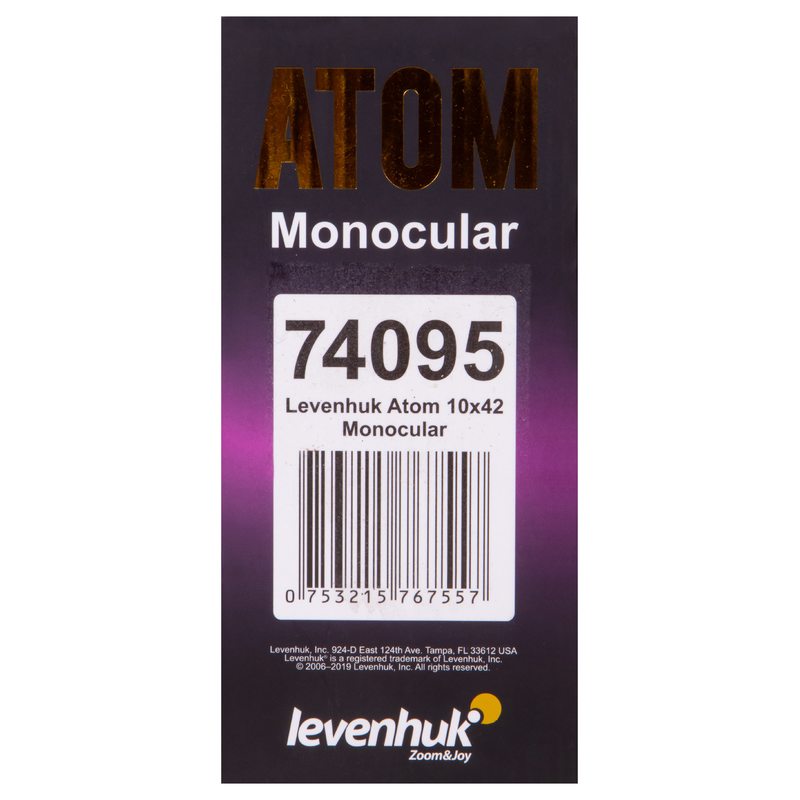 Монокуляр Levenhuk Atom 10x42