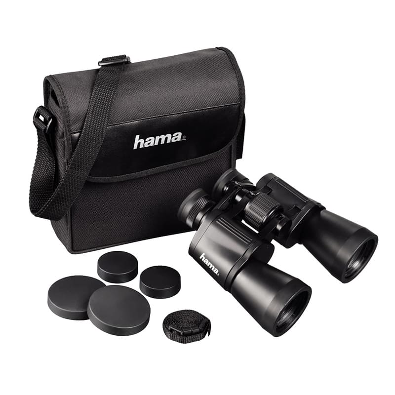 Бинокль Hama 10x50 Optec Porro, черный