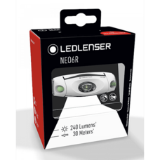 Аккумуляторный налобный фонарь LedLencer NEO 6R 500919 зеленый