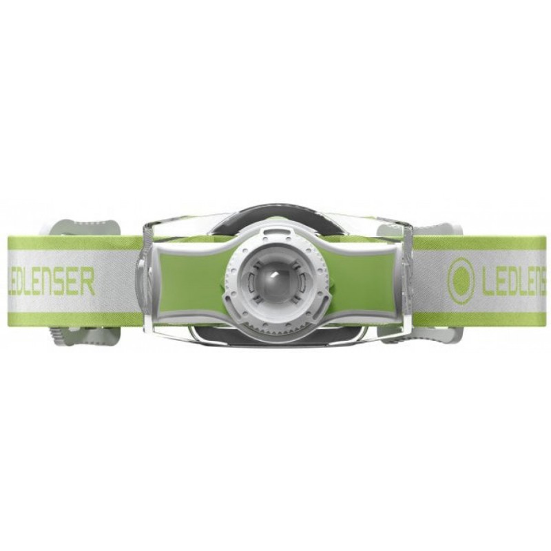 Аккумуляторный налобный фонарь LedLencer MH5 зелено-белый 501952