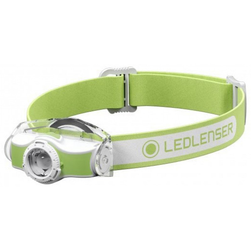 Аккумуляторный налобный фонарь LedLencer MH5 зелено-белый 501952