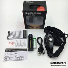 Аккумуляторный налобный фонарь LedLencer MH5 черно-серый 501598