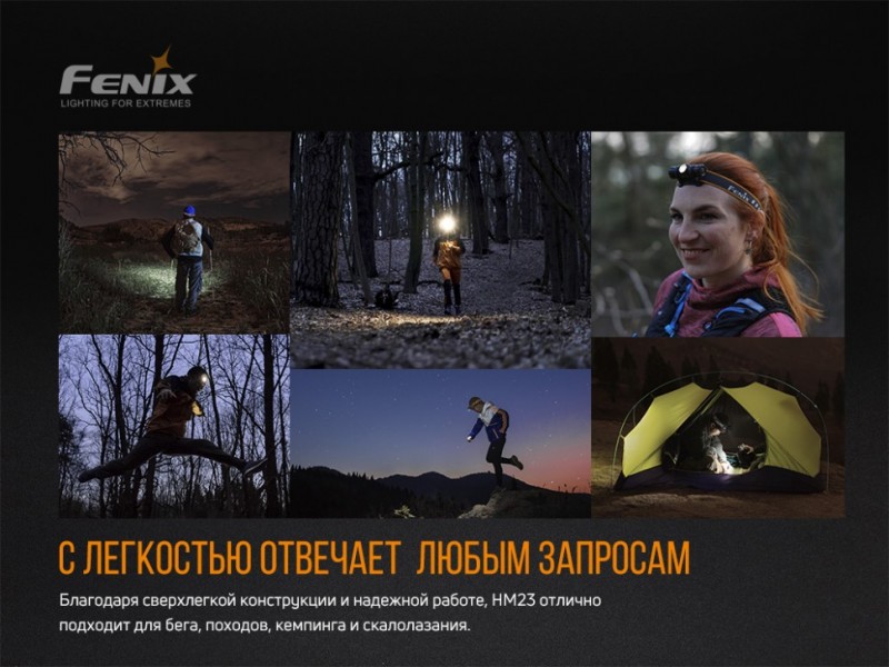 Налобный фонарь Fenix HM23 Cree neutral white LED