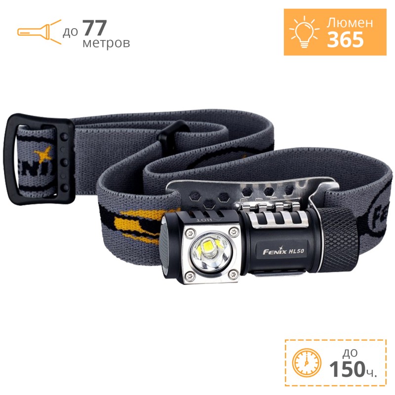 Налобный фонарь FENIX CREE XM-L2 (Т6) HL50
