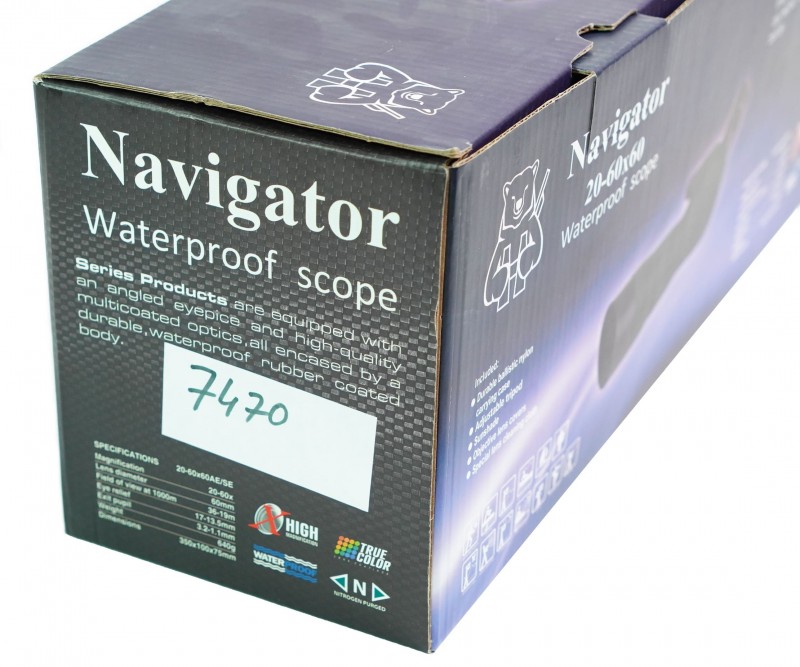 Зрительная труба Navigator 20-60x60 WP в интернет-магазине Optics Trade Зрительная труба Navigator 20-60x60 WP