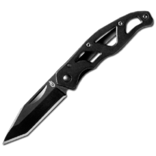 Нож Gerber Tactical Paraframe Mini Paraframe Tanto Clip Folding Knife, блистер, прямое лезвие, 31-00