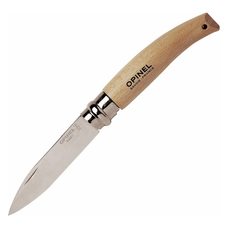 Нож Opinel №8 садовый, нержавеющая сталь, блистер