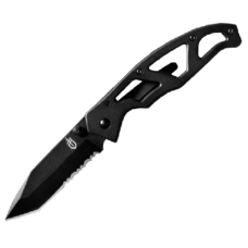 Нож Gerber Tactical Paraframe Tanto Clip Foldin Knife, блистер, прямое-серрейторное лезвие, (1013970)