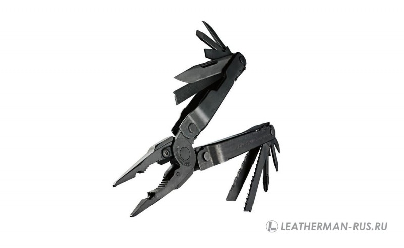 Мультитул Leatherman SuperTool 300, 19 функций, черный