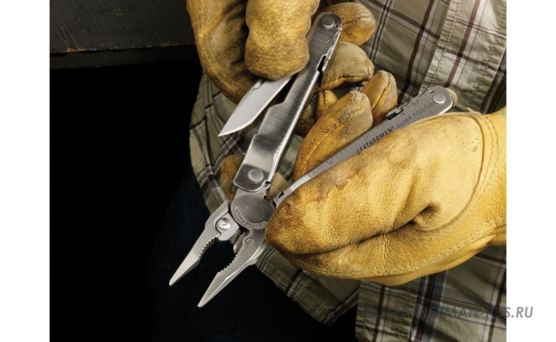 Мультитул Leatherman SuperTool 300, 19 функций, черный