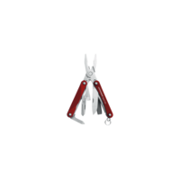 Мультитул Leatherman Squirt PS4, 9 функций, красный