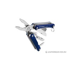 Мультитул Leatherman Squirt PS4, 9 функций, синий