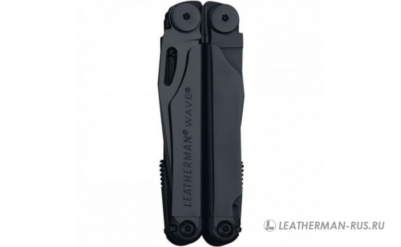 Мультитул Leatherman Wave Plus Black, 17 функций, нейлоновый чехол