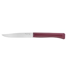 Нож столовый Opinel N°125, полимерная ручка, нерж, сталь, темно-красный. 002196