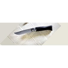 Нож Opinel №8, нержавеющая сталь, рукоять эбеновое дерево, подарочная упаковка