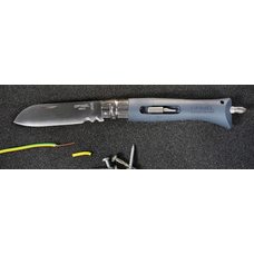Нож Opinel №09 DIY, нержавеющая сталь, сменные биты, серый