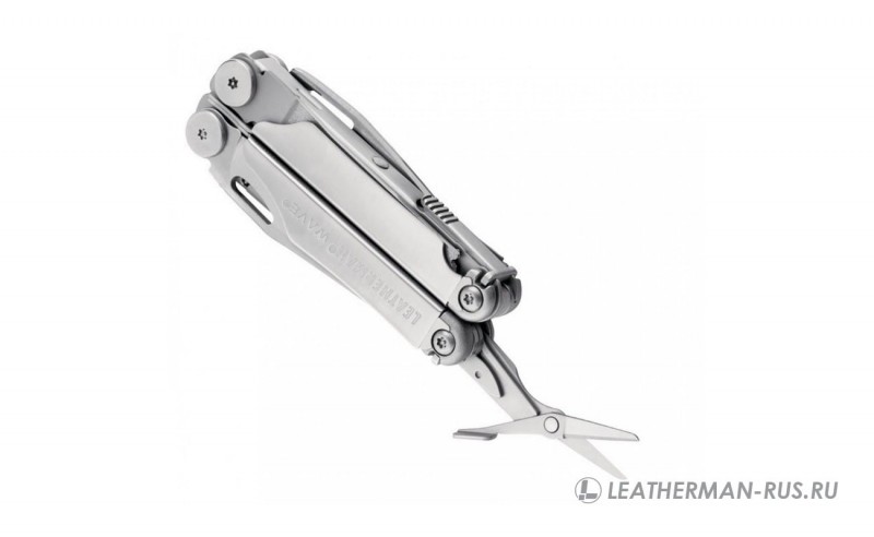 Мультитул Leatherman Wave Plus, 17 функций, кожаный чехол