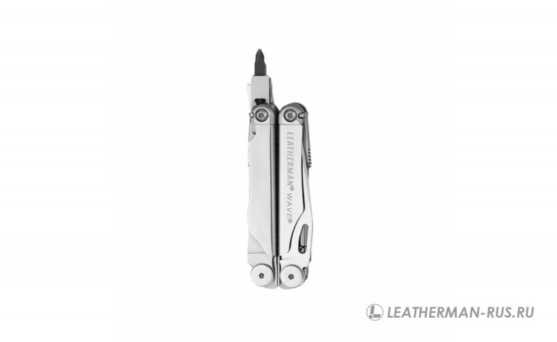 Мультитул Leatherman Wave Plus, 17 функций, кожаный чехол