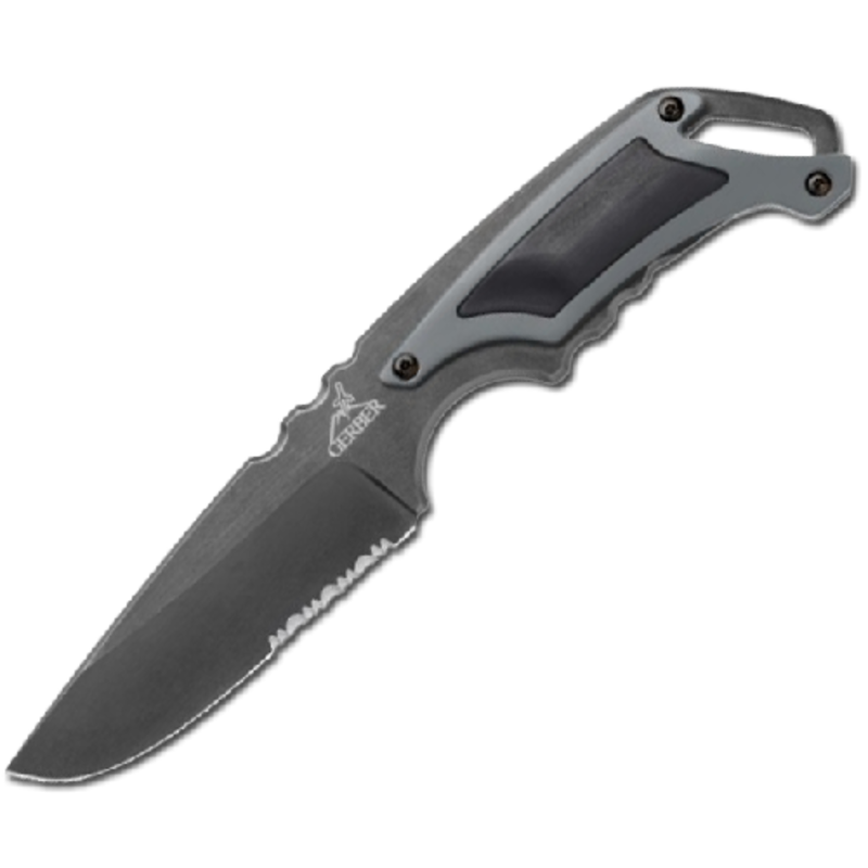 Нож Gerber Outdoor Basic, серейторное лезвие, блистер, 31-000367  .