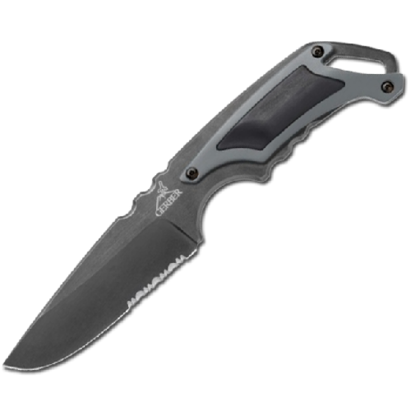 Нож Gerber Outdoor Basic, серейторное лезвие, блистер, 31-000367  .