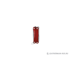 Мультитул Leatherman Squirt ES4, 9 функций, красный